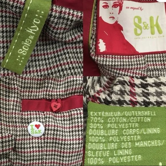 Luxury Soia&Kyo Trench Coat with Large Buttons - Picture 8 of 8